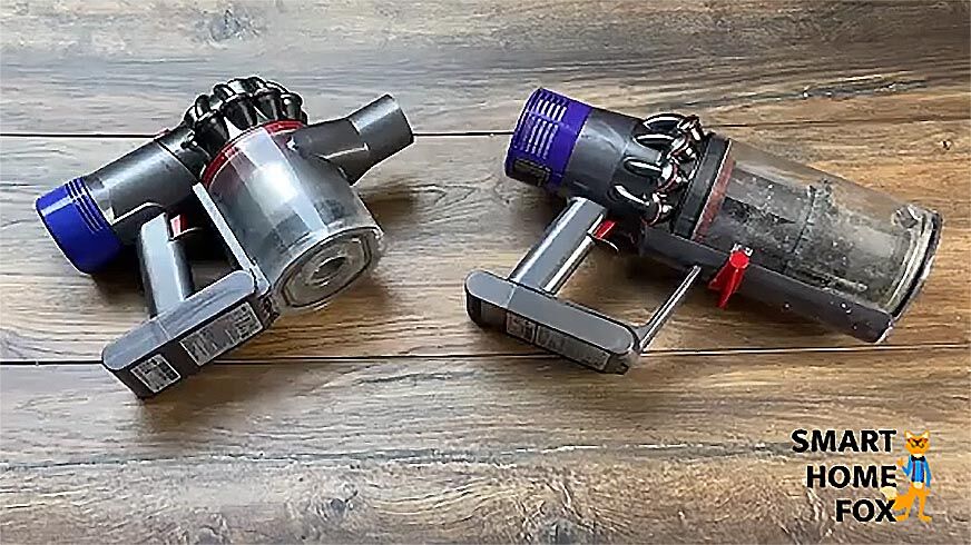 Dyson V10 and V11 cordless handheld vacuum cleaners